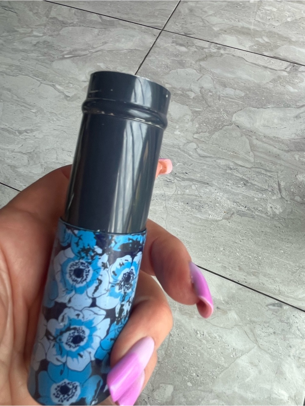 Isaac Mizrahi Navy and blue travel make up brush - Picture 6 of 7